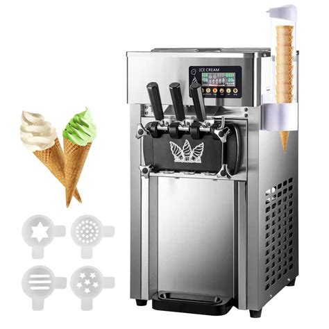 Vevor Commercial Soft Ice Cream Machine 1200 Watt Countertop Yogurt