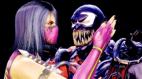 Mortal Kombat 9 All Fatalities And X Rays On Venom Costume Skin Mod 4k