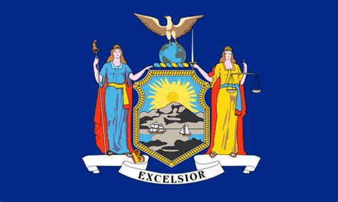 Symbolism in the new york state flag: State Flag - New York - The Flag Factory