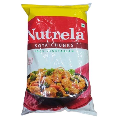 Brown Nutrela 1kg Soya Chunks For Food Preparation Packaging Type