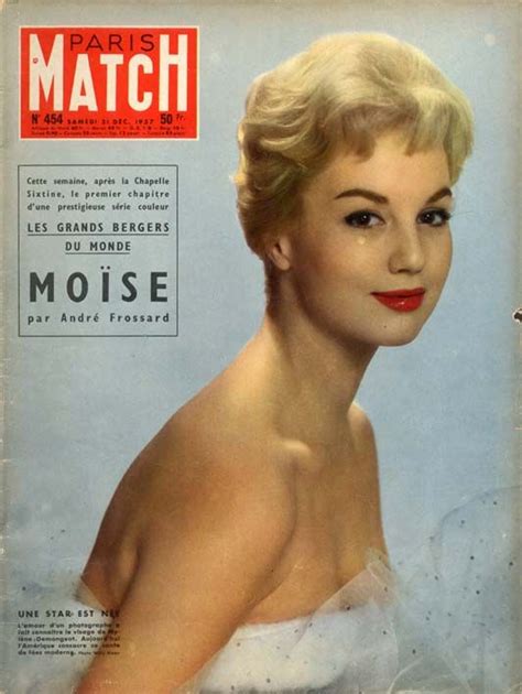 Mylène Demongeot En Couverture De Paris Match En 1957 Photo Willy Rizzo Old Magazines Vintage