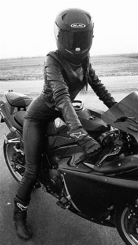 Female Motorcycle Riders Motorbike Girl Cute Motorcycle Outfits For