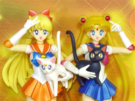 Sailor Moon Collectar Sh Figuarts Sailor Moon Venus Luna Artemis