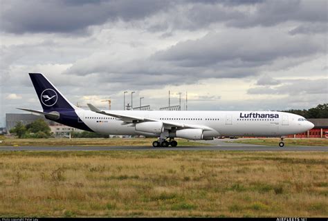 Lufthansa Cityline Airbus A340 D Aigx Fhoto 3893 Airfleets Aviación