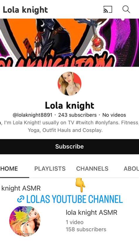 Lola Knight On Twitter Youtubetwitchtiktok New Stuff Coming Check