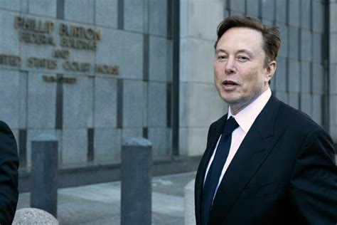 Elon Musk Spars With A Lawyer At His Tesla Trial As The Judge Says One Of His Remarks Was