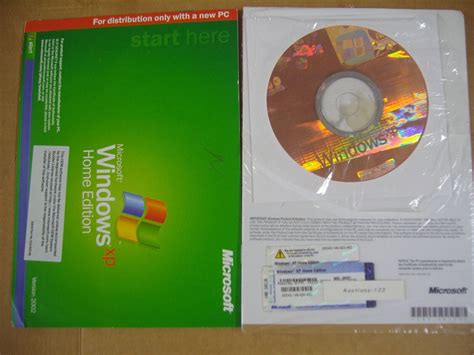 Microsoft Windows Xp Home With Sp2 Full Operating System Os Ms Win