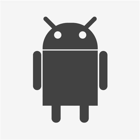 Android Logo Glyph Black Icon Android Icons Logo Icons Black Icons
