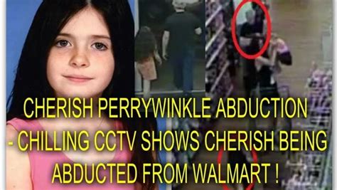Cherish Perrywinkle Abduction Chilling Cctv Shows Cherish Being