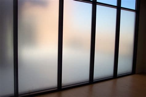 Frosted Glass Window Film Home Installation