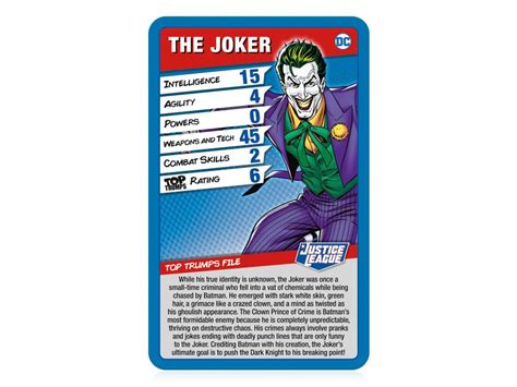 All games movies tv comics tech. DC Comics Top Trumps Justice League Card Game