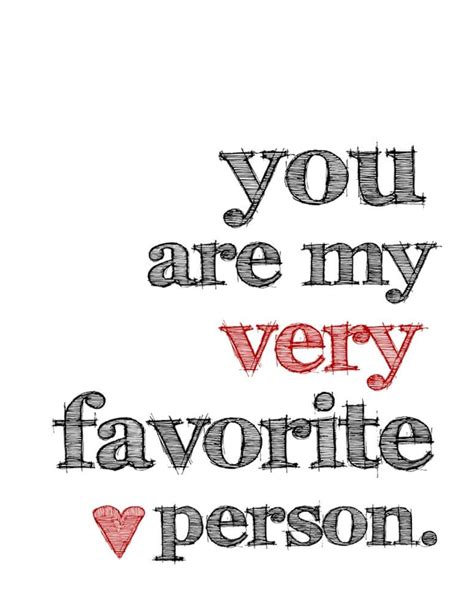 You Are My Very Favorite Person Greeting Card And Red Etsy