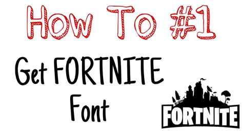 How To Get The Fortnite Font Burbank Android Youtube