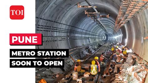 Pune 85 Of Shivajinagar Station Is Complete First To Open Along Underground Metro Route Toi