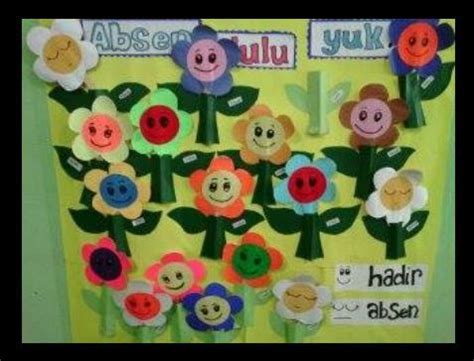 Contoh Absen Anak Paud - Gemar Belajar