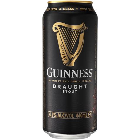 Calories In Guinness Draught Stout Can Calcount