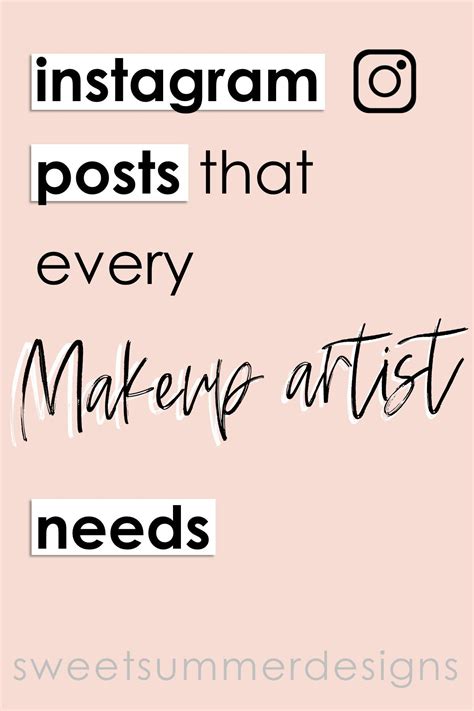 65 Makeup Artist Instagram Posts Makeup Quotes Social Media Etsy