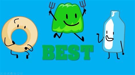 Top 10 Best Bfdi Characters Object Shows Amino