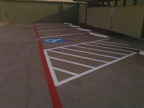 40 No Parking Zone Stripes