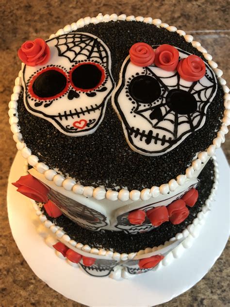 Sugar Skull Cake Sugar Skull Cakes Skull Cake Cake