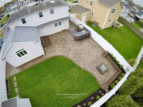 In addition, north massapequa, ny cabinetry pros can help you give worn or dated cabinets a makeover. Massapequa, NY 11758 - #massapequa #cambridgepaver #patios in 2020 | Outdoor living, Landscape ...