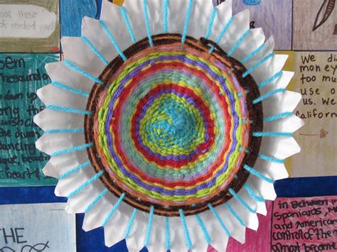 Paper Plate Weaving Step By Step Lessons With Laughter