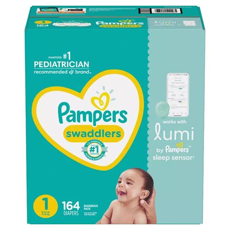 Lumi By Pampers Diapers Enormous Pack Size 1 Denmark Ubuy