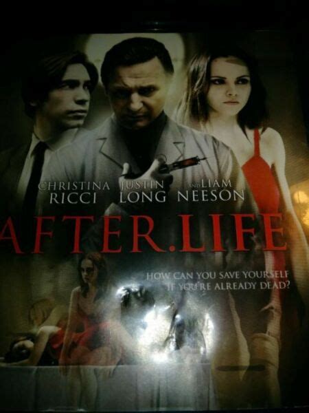 Afterlife 2010 Christina Ricci Liam Neeson Blu Ray For Sale Online Ebay