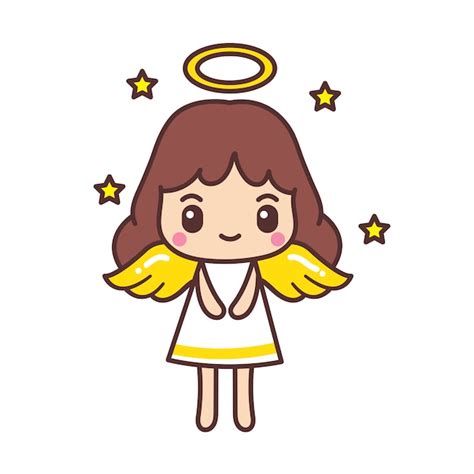 Premium Vector Cute Angels Cartoon