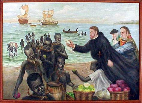 Peter claver was born in spain in 1581 and served the poor in colombia and the west indies. He ministered to slaves on slave ships, baptized 300,000 ...