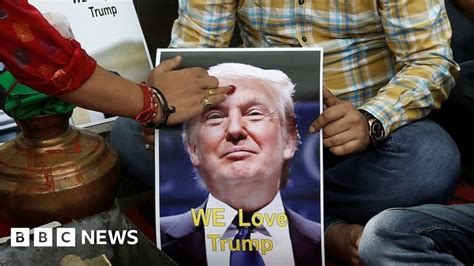 India Hindu Group Prays For Donald Trump Win Bbc News