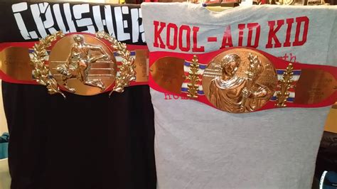 Wke Wrestling Kids Entertainment Belts Youtube