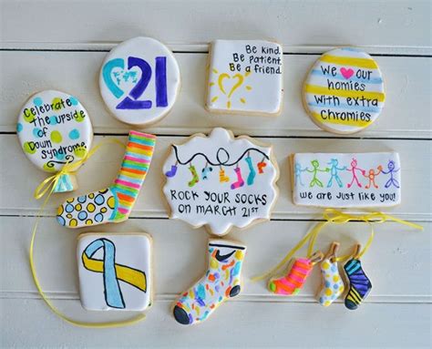 It is celebrated on the 21st of march worldwide. World Down Syndrome Day Cookies - Ralph & Co. Confections ...
