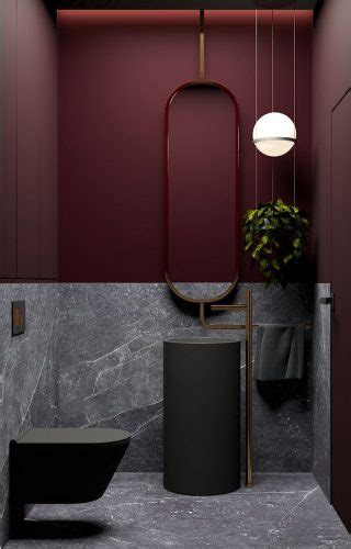 22 Dark And Moody Powder Room Ideas For A Dramatic Upgrade