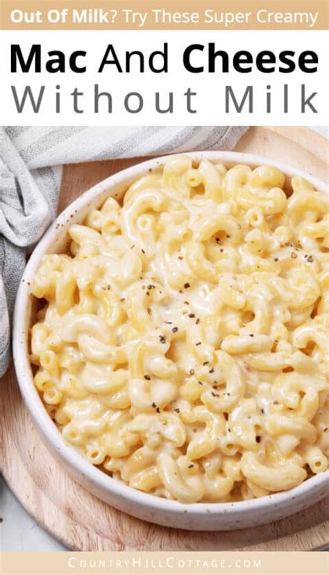 Mac And Cheese Without Milk