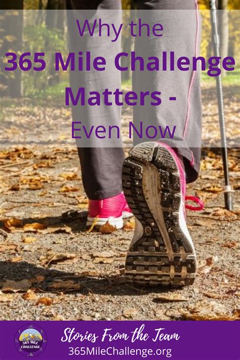 Why The 365 Mile Challenge Still Matters Even Now 365 Mile Challenge