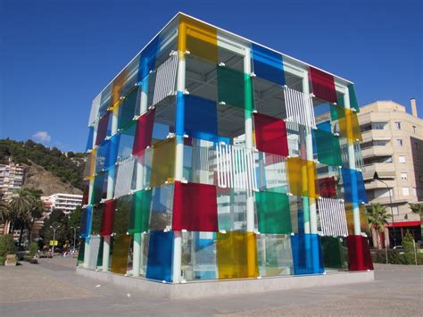 Centre Pompidou in Málaga Foto & Bild | architektur, kunst ...