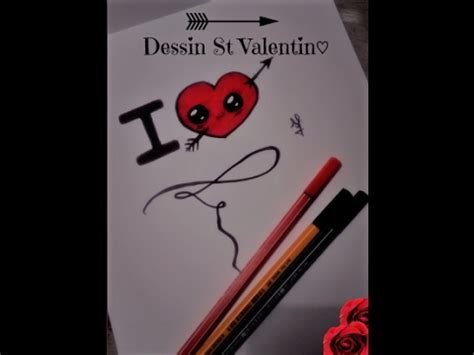 St Valentin(dessin) 💕 - YouTube