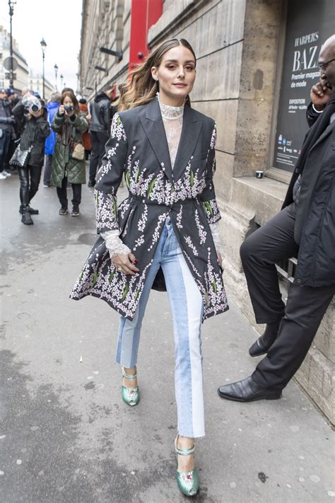 Olivia Palermo Arrives At Giambattista Valli Fashion Show In Paris 03