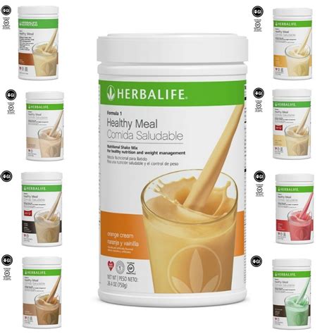 New Herbalife Formula 1 Healthy Meal Nutritional Shake Mix All New