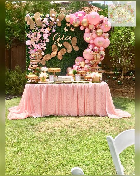 🦋🦋geos Decor On Ig Girl Baby Shower Decorations Baby Shower Parties