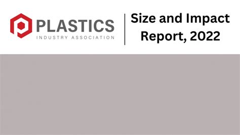 2022 Size And Impact Report Plastics Moves To 6th Largest Us