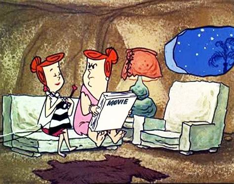 Wilma And Her Mother The Flintstones Classic Cartoon Characters Good