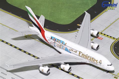 Geminijets Emirates A380 A6 Eug Real Madrid 1400 Scale