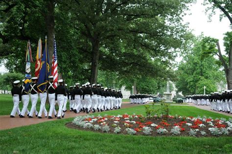 Naval Academy Midshipmen Usna Color Parade May 23rd 2012 Naval