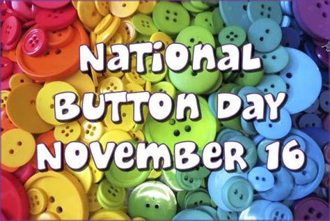 National Button Day 2024 History Activities Wishes Messages Quotes