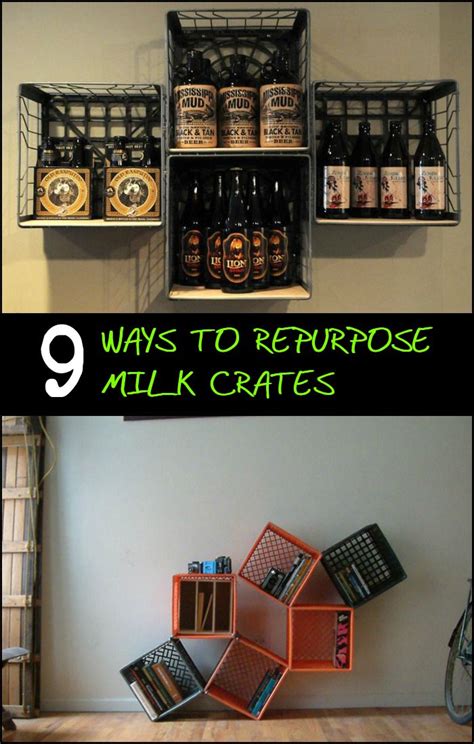 Nine Ways To Repurpose Milk Crates The Owner Builder Network Milk