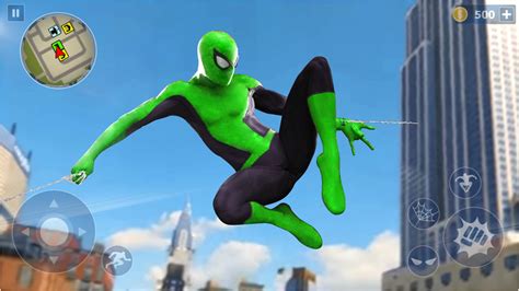 Download Spider Rope Hero Ninja Gangster Crime Vegas City On Pc With Memu
