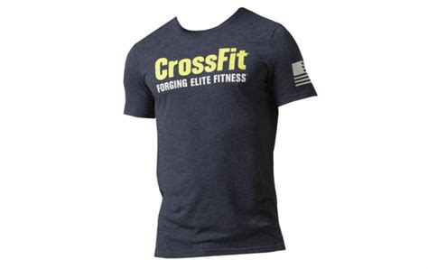 Reebok Crossfit Forging Elite Fitness Shirt Navy
