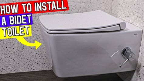 How To Install Toilet Bidet Youtube